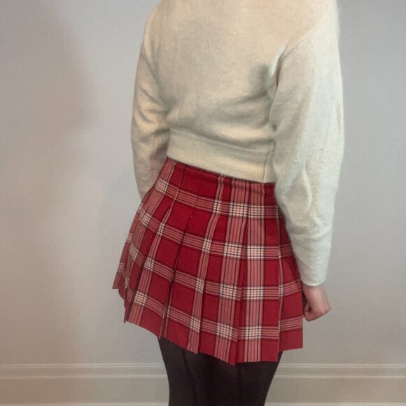 Aritzia Sunday Best Plaid Mini Skirt - Picture 4 of 7